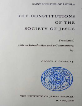 THE CONSTITUTIONS OF THE SOCIETY OF JESUS