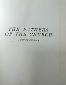 THE FATHERS OF THE CHURCH A NEW TRANSLATION VOLUME 5