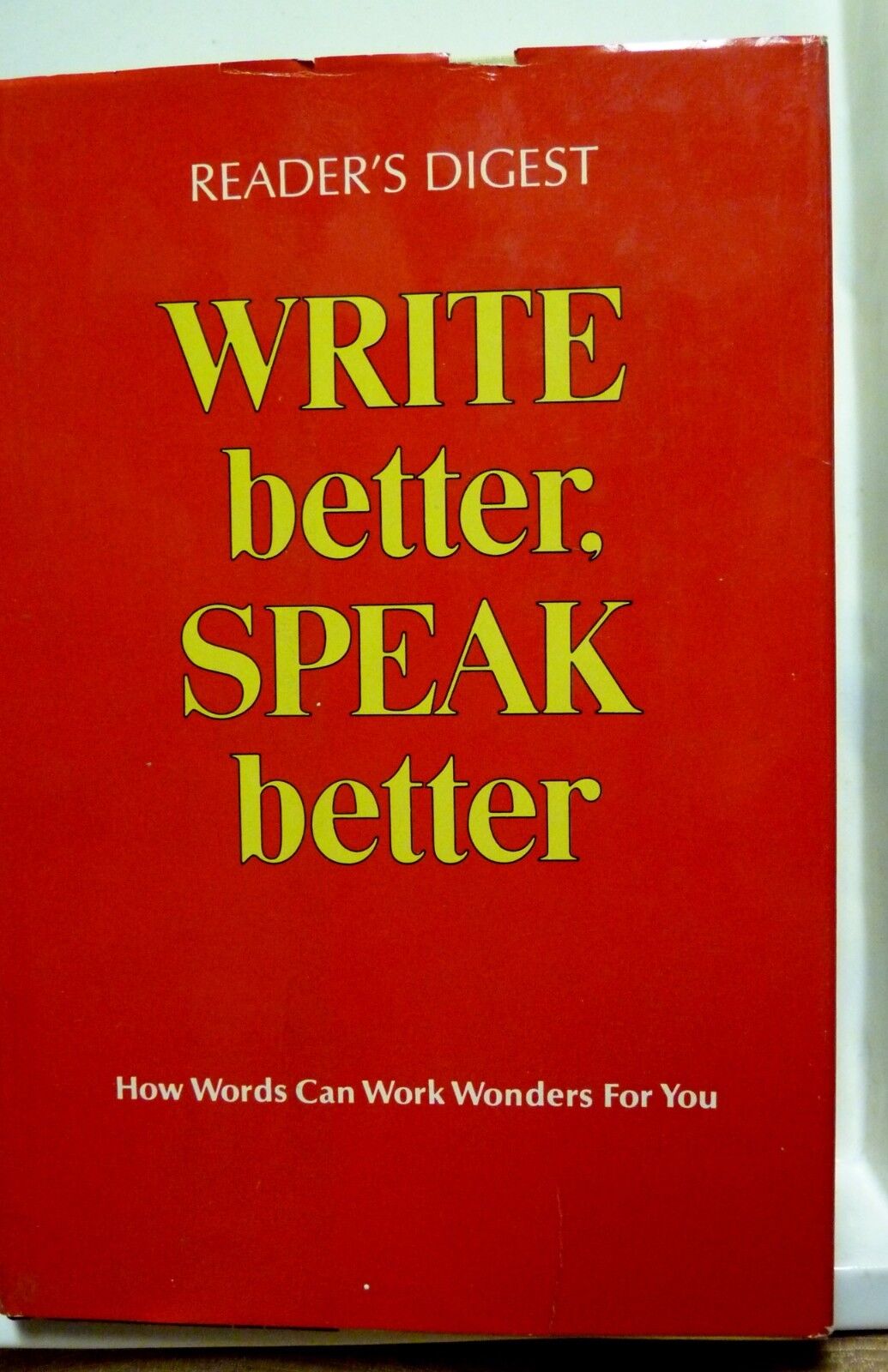 WRITE BETTER SPEAK BETTER